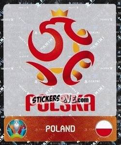 Figurina Logo - UEFA Euro 2020 Tournament Edition. 678 Stickers version - Panini