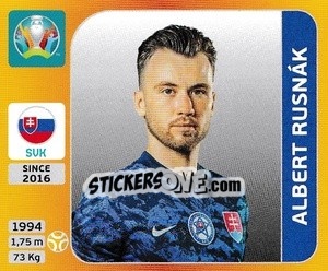 Sticker Albert Rusnák - UEFA Euro 2020 Tournament Edition. 678 Stickers version n. 510 - Panini