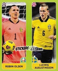 Sticker Robin Olsen / Ludwig Augustinsson