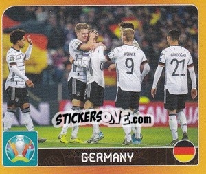 Figurina Group F. Germany - UEFA Euro 2020 Tournament Edition. 678 Stickers version - Panini