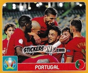 Sticker Group F. Portugal - UEFA Euro 2020 Tournament Edition. 678 Stickers version - Panini