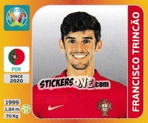 Sticker Francisco Trincão - UEFA Euro 2020 Tournament Edition. 678 Stickers version n. 678 - Panini