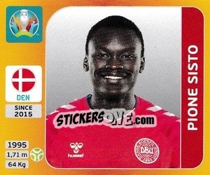 Sticker Pione Sisto - UEFA Euro 2020 Tournament Edition. 678 Stickers version - Panini