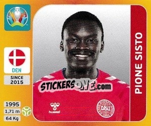 Sticker Pione Sisto - UEFA Euro 2020 Tournament Edition. 678 Stickers version n. 174 - Panini