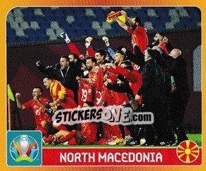 Sticker Group C. North Macedonia - UEFA Euro 2020 Tournament Edition. 678 Stickers version - Panini