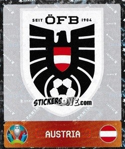 Sticker Logo - UEFA Euro 2020 Tournament Edition. 678 Stickers version n. 235 - Panini