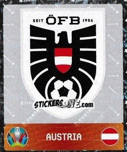 Figurina Logo - UEFA Euro 2020 Tournament Edition. 678 Stickers version - Panini