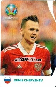 Cromo Denis Cheryshev - UEFA Euro 2020 Tournament Edition. 678 Stickers version - Panini