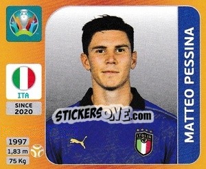 Cromo Matteo Pessina - UEFA Euro 2020 Tournament Edition. 678 Stickers version - Panini