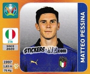 Sticker Matteo Pessina - UEFA Euro 2020 Tournament Edition. 678 Stickers version n. 23x - Panini