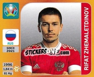 Figurina Rifat Zhemaletdinov - UEFA Euro 2020 Tournament Edition. 678 Stickers version - Panini
