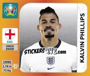 Sticker Kalvin Phillips - UEFA Euro 2020 Tournament Edition. 678 Stickers version - Panini