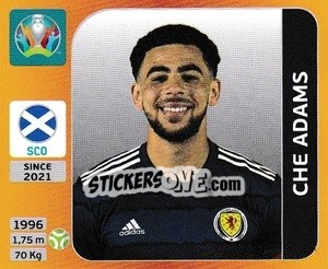 Sticker Che Adams - UEFA Euro 2020 Tournament Edition. 678 Stickers version n. 454x - Panini