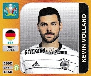 Cromo Kevin Volland - UEFA Euro 2020 Tournament Edition. 678 Stickers version - Panini