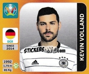 Sticker Kevin Volland - UEFA Euro 2020 Tournament Edition. 678 Stickers version n. 623x - Panini