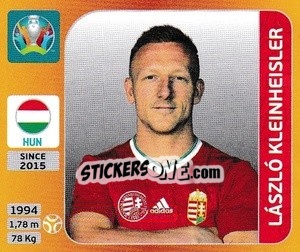 Figurina László Kleinheisler - UEFA Euro 2020 Tournament Edition. 678 Stickers version - Panini
