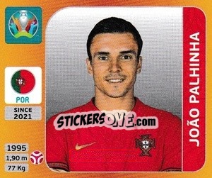 Sticker Joao Palhinha - UEFA Euro 2020 Tournament Edition. 678 Stickers version - Panini