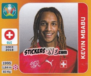 Sticker Kevin Mbabu - UEFA Euro 2020 Tournament Edition. 678 Stickers version n. 49 - Panini