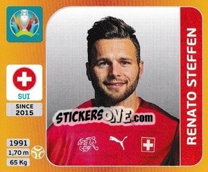Sticker Renato Steffen - UEFA Euro 2020 Tournament Edition. 678 Stickers version - Panini