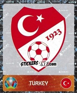 Sticker Logo - UEFA Euro 2020 Tournament Edition. 678 Stickers version - Panini