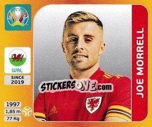 Cromo Joe Morrell - UEFA Euro 2020 Tournament Edition. 678 Stickers version - Panini