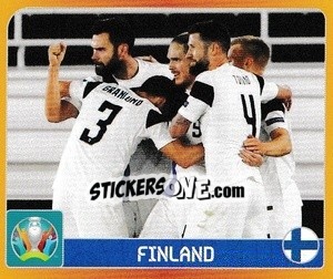 Cromo Group B. Finland - UEFA Euro 2020 Tournament Edition. 678 Stickers version - Panini