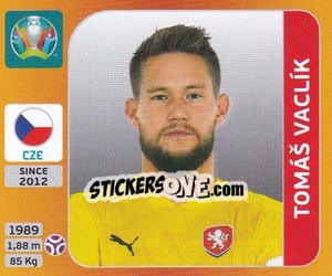 Sticker Tomáš Vaclík - UEFA Euro 2020 Tournament Edition. 678 Stickers version n. 381 - Panini