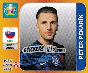 Sticker Peter Pekarík - UEFA Euro 2020 Tournament Edition. 678 Stickers version n. 497 - Panini