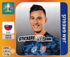 Sticker Ján Greguš