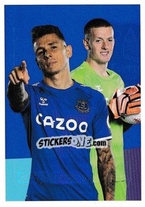 Figurina Everton - Premier League Inglese 2020-2021 - Panini