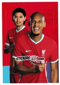 Figurina Liverpool - Premier League Inglese 2020-2021 - Panini