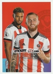 Cromo Sheffield United - Premier League Inglese 2020-2021 - Panini