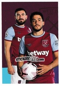 Sticker West Ham United - Premier League Inglese 2020-2021 - Panini