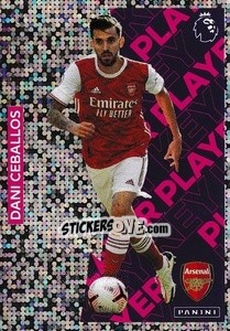 Sticker Dani Ceballos (Key Player) - Premier League Inglese 2020-2021 n. 47 - Panini