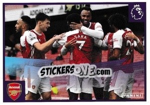 Sticker Top Gunners - Premier League Inglese 2020-2021 n. 48 - Panini