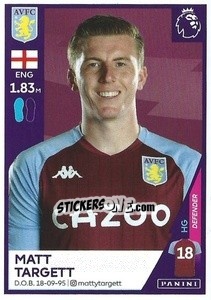 Sticker Matt Targett - Premier League Inglese 2020-2021 n. 58 - Panini