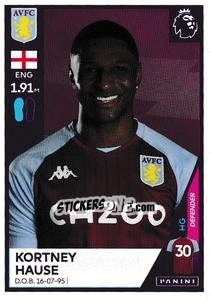 Sticker Kortney Hause - Premier League Inglese 2020-2021 - Panini
