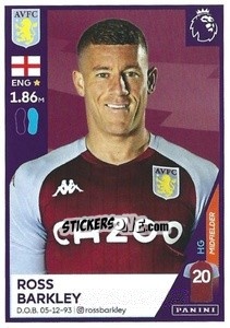 Figurina Ross Barkley - Premier League Inglese 2020-2021 - Panini