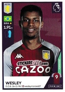 Cromo Wesley - Premier League Inglese 2020-2021 - Panini