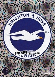 Sticker Club Badge (Brighton & Hove Albion) - Premier League Inglese 2020-2021 n. 81 - Panini