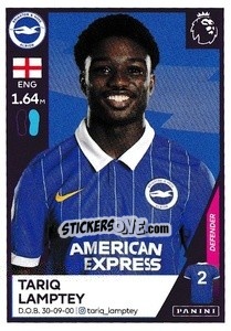 Cromo Tariq Lamptey - Premier League Inglese 2020-2021 - Panini