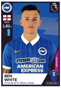 Sticker Ben White - Premier League Inglese 2020-2021 n. 85 - Panini