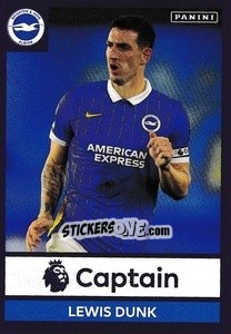 Sticker Lewis Dunk (Captain) - Premier League Inglese 2020-2021 - Panini
