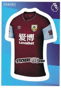Sticker Home Kit (Burnley) - Premier League Inglese 2020-2021 n. 122 - Panini