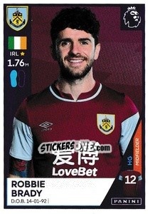 Sticker Robbie Brady - Premier League Inglese 2020-2021 - Panini