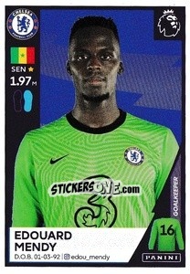 Sticker Édouard Mendy - Premier League Inglese 2020-2021 - Panini