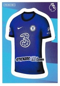 Sticker Home Kit (Chelsea) - Premier League Inglese 2020-2021 n. 151 - Panini