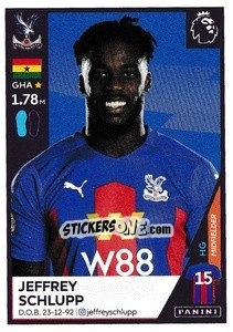 Sticker Jeffrey Schlupp - Premier League Inglese 2020-2021 n. 183 - Panini
