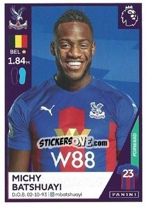 Sticker Michy Batshuayi - Premier League Inglese 2020-2021 n. 191 - Panini