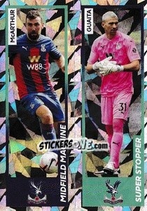 Sticker James McArthur / Vicente Guaita - Premier League Inglese 2020-2021 - Panini